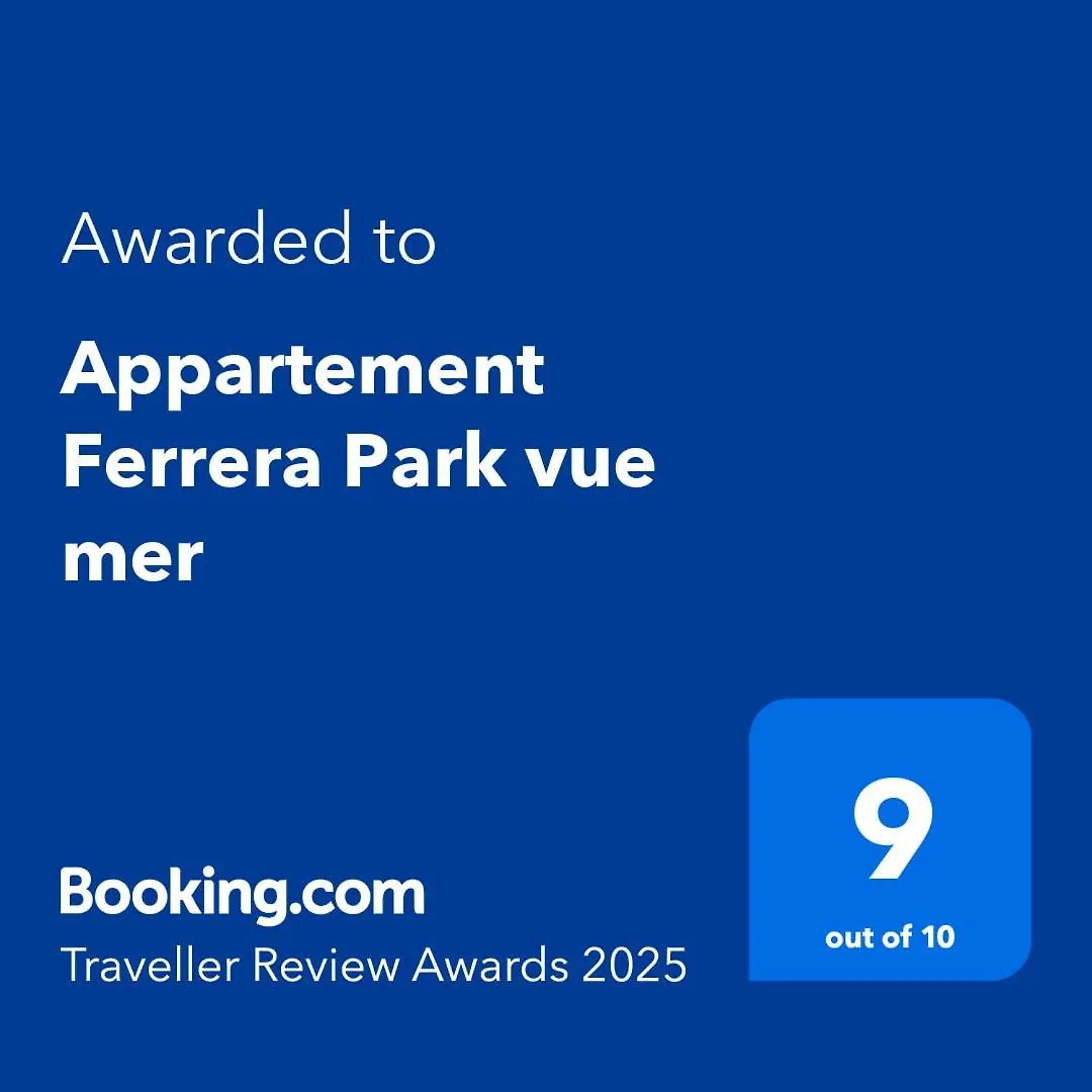 Apartment Appartement Ferrera Park Vue Mer Cala Ferrera